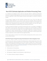 How USCIS Estimates Application and Petition Processing Times | American  Immigration Council