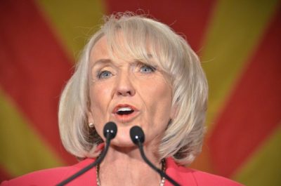 Sore Loser, Jan Brewer, Continues Anti-Immigrant Crusade
