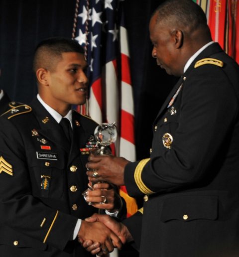 Immigrant from Nepal Named U.S. Army’s Soldier of the Year