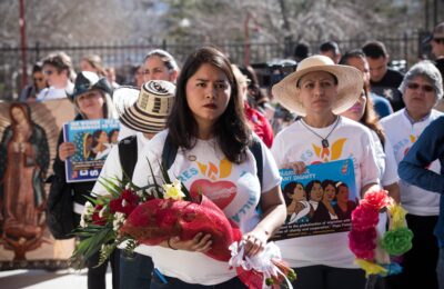 Women Begin Pilgrimage Ahead of Pope Francis’ Visit to U.S.-Mexico Border