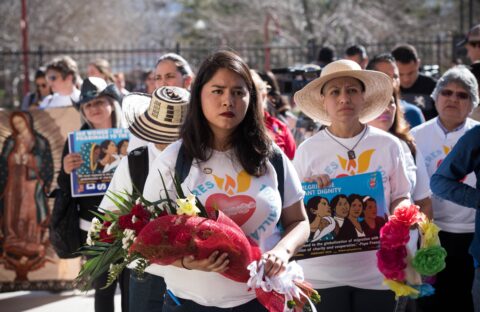 Women Begin Pilgrimage Ahead of Pope Francis’ Visit to U.S.-Mexico Border