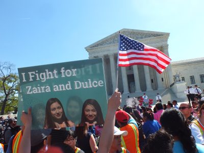 Supreme Court Considers President’s Executive Actions on Immigration While Thousands Rally Outside