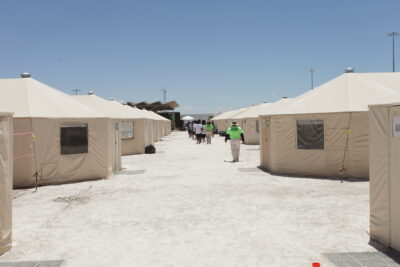 The Government Failed to Conduct Background Checks on Staffers at Migrant Child Tent City