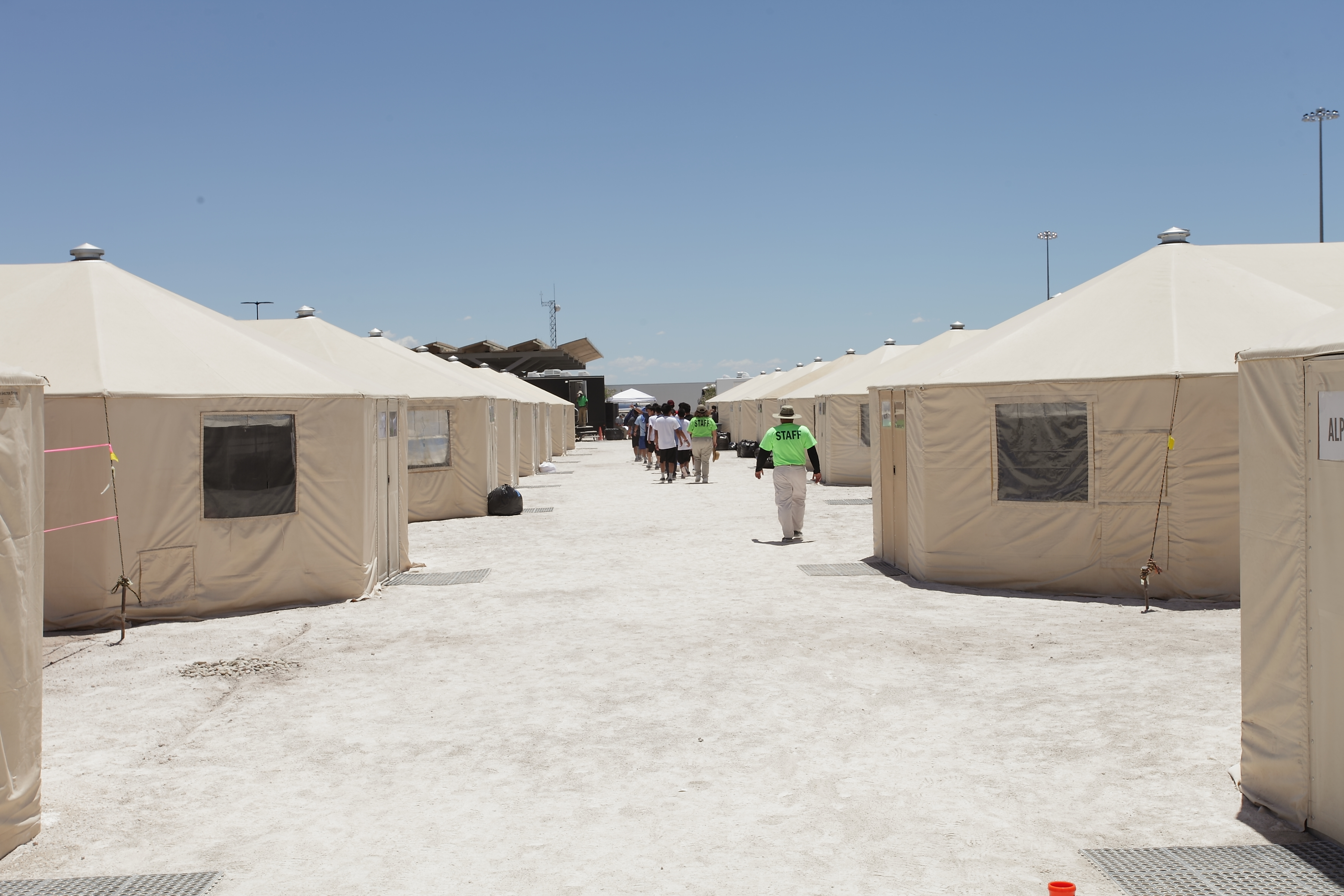 The Government Failed to Conduct Background Checks on Staffers at Migrant Child Tent City