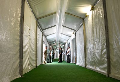 Tent Immigration Courthouses Are Being Built at the Texas Border