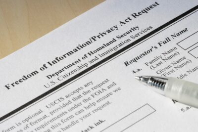 Freedom of Information Act and Immigration Agencies
